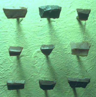 Mittelsteinzeitliche Werkzeuge