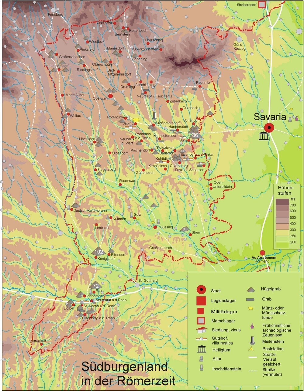 Das Südburgenland in der Römerzeit